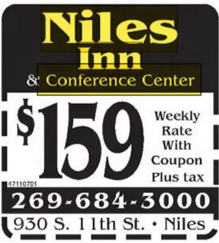 Niles Inn and Conference Center - Jan 2005 Ad (newer photo)